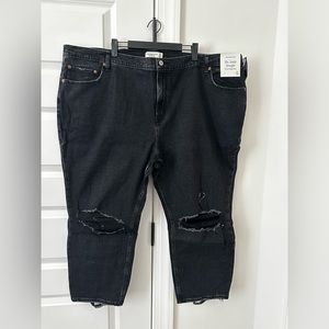 Abercrombie & Fitch High-Rise Black Denim Jeans